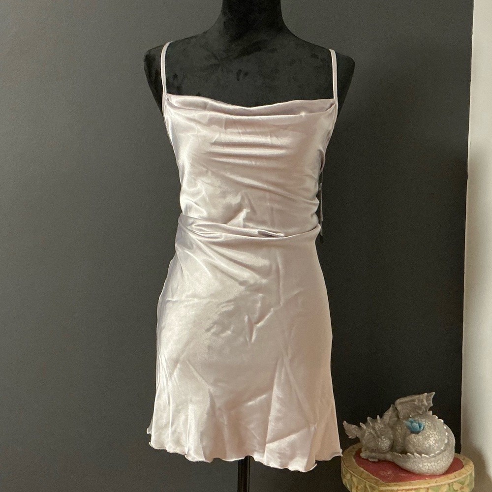 Elegant Satin Slip Dress